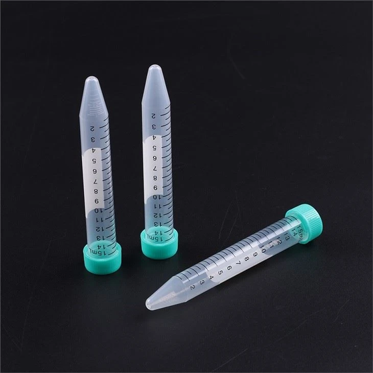 Grossist multikapacitet plastcentrifugerrör 15ml